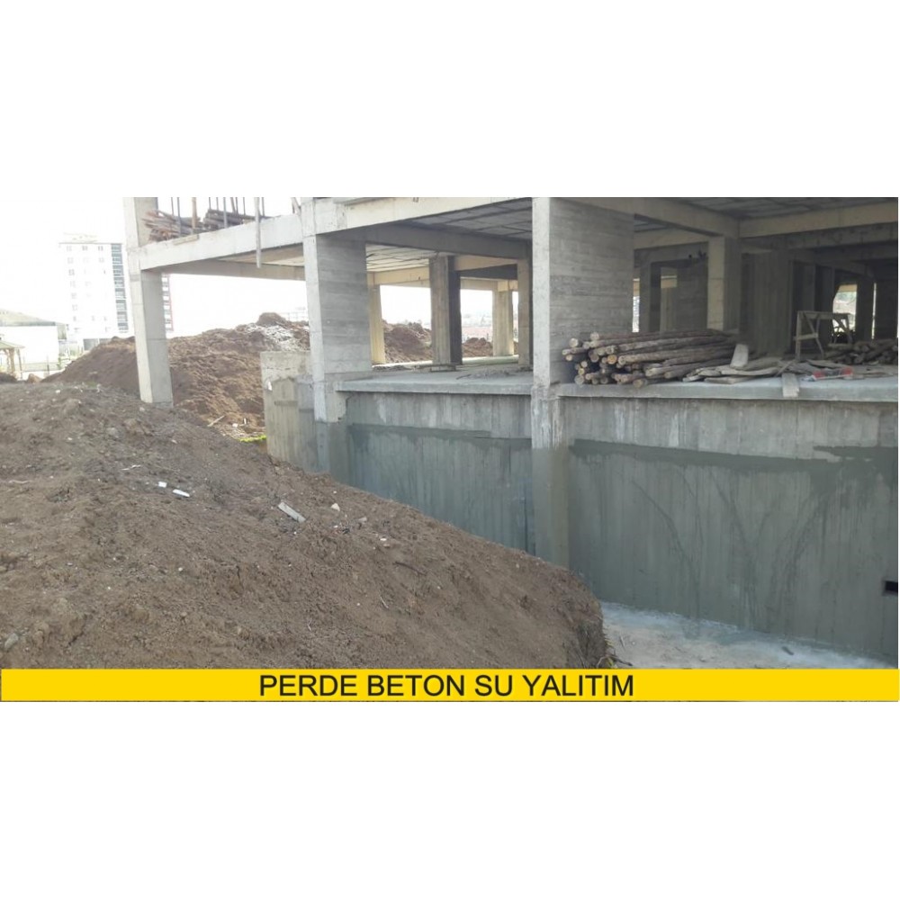 PERDE BETON SU YALITIM